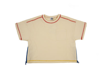 26SS-T006 カラースティッチZIP　S/S TEE